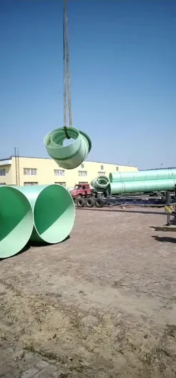 Tubo per sollevamento in plastica rinforzata con fibra di vetro approvato ISO9001/ISO14001